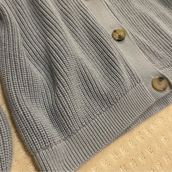 H&M Women's Light Blue Oversized Cardigan Sweater - Picture 5 of 15